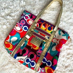 Coach Multicolored Purse